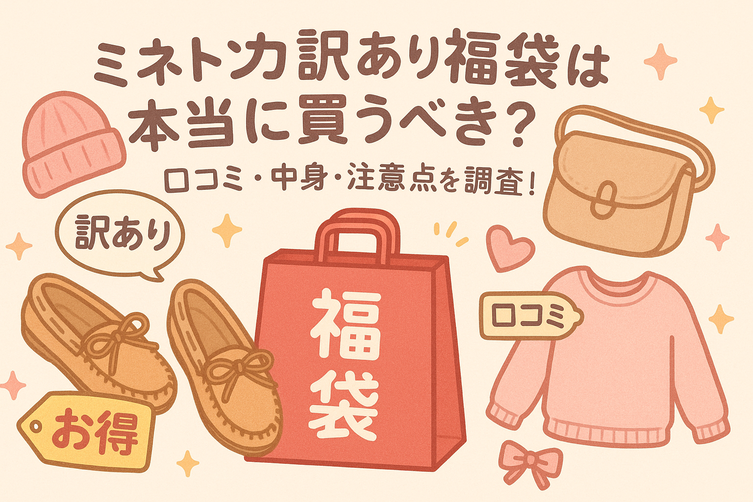 ミネトンカ　訳あり　福袋